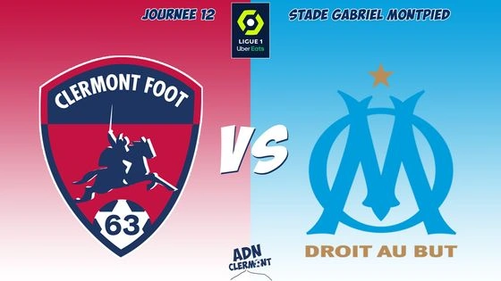 Jaquette de Foot Clermont - Marseille 02 Mars