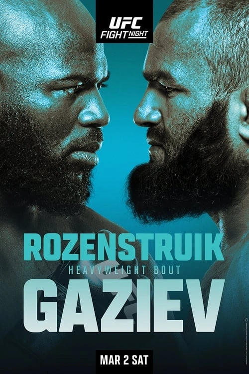 Jaquette de UFC Fight Night 238: Rozenstruik vs Gaziev (Main Card) Anglais
