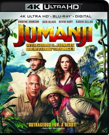 Jaquette de Jumanji : Bienvenue dans la jungle