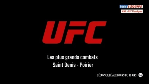 Jaquette de UFC Les plus grands combats Saint Denis - Poirier