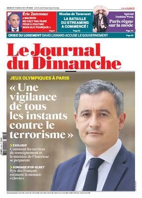 Jaquette de Le Journal du Dimanche - 10 Mars FRENCH PDF 2024