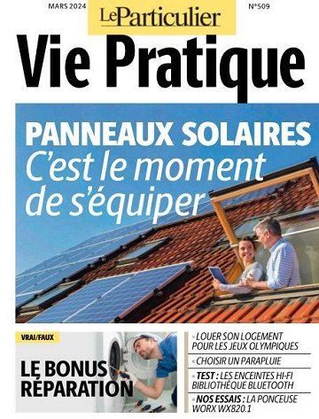 Jaquette de Le Particulier Vie Pratique - Mars FRENCH PDF 2024