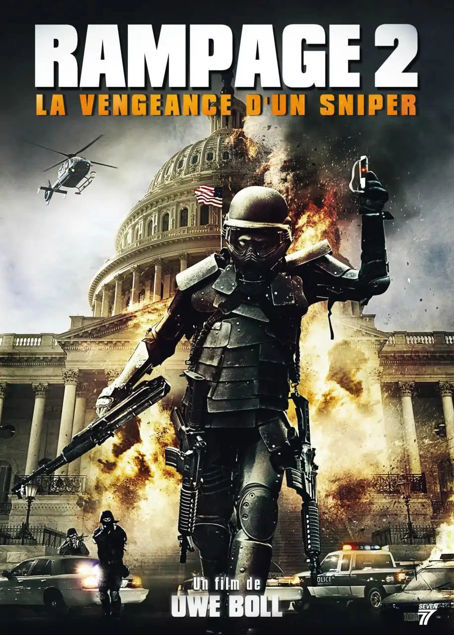 Jaquette de Rampage 2 - La vengeance d'un sniper