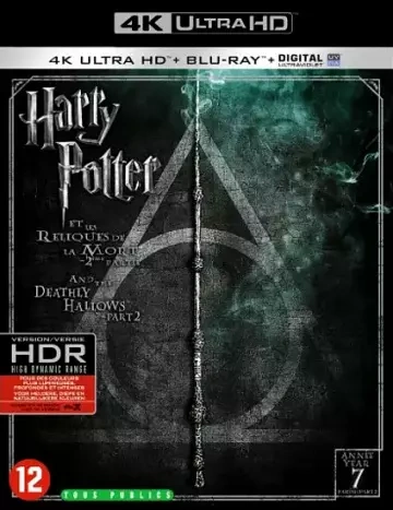Jaquette de Harry Potter et les reliques de la mort - partie 2
