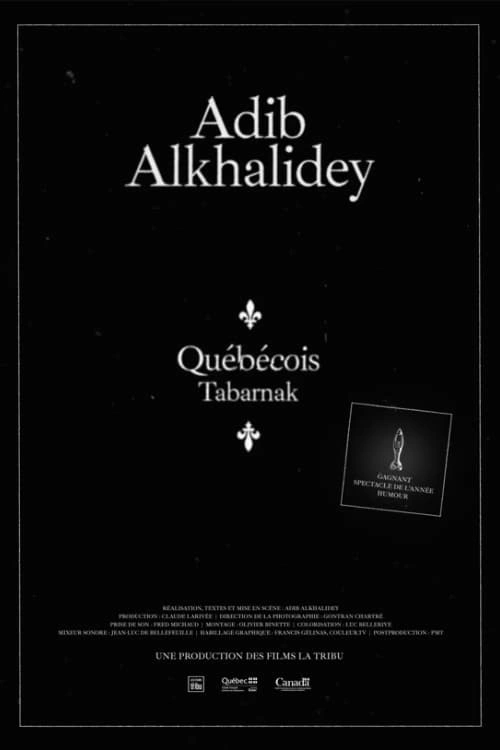 Jaquette de ADIB ALKHALIDEY - Québécois Tabarnak