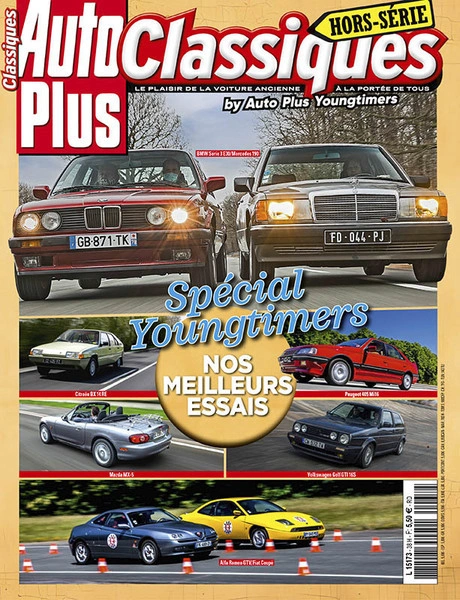 Jaquette de Auto Plus Classiques Hors-Série N°38 - Spécial Youngtimers FRENCH PDF 2024