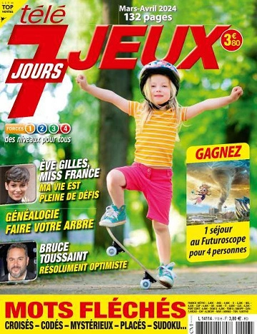 Jaquette de Télé 7 Jours Jeux Mars-Avril FRENCH PDF 2024