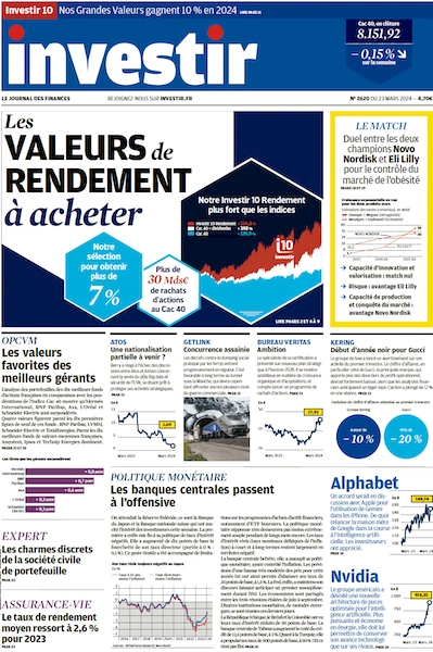 Jaquette de Investir - 2620 - 23 Mars FRENCH PDF 2024
