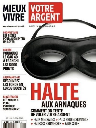 Jaquette de Mieux vivre votre argent - Avril FRENCH PDF 2024