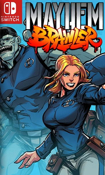 Jaquette de Mayhem Brawler Anglais NSP 2023