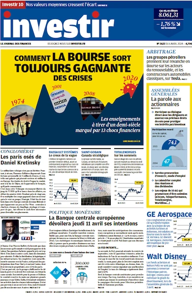 Jaquette de Investir du 06 Avril FRENCH PDF 2024