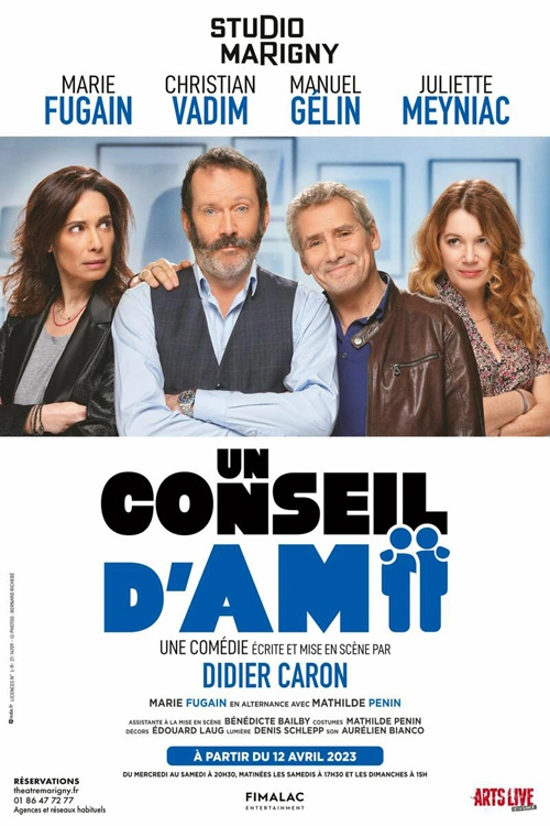Jaquette de Un conseil d'ami