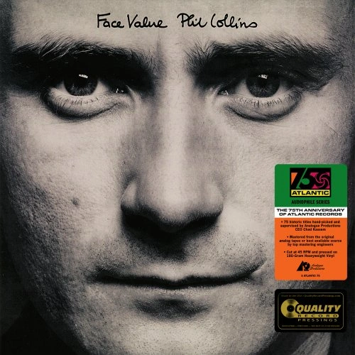 Jaquette de Phil Collins - Face Value FLAC 2023