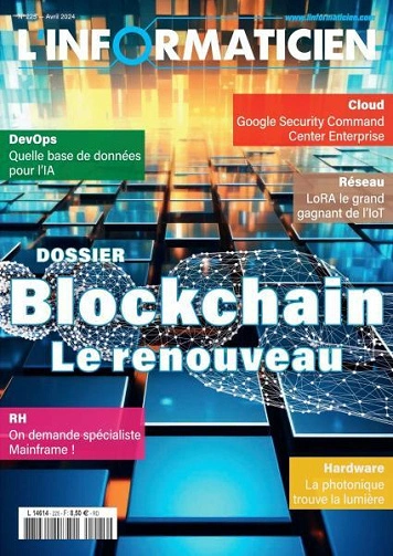 Jaquette de L’Informaticien - Avril FRENCH PDF 2024