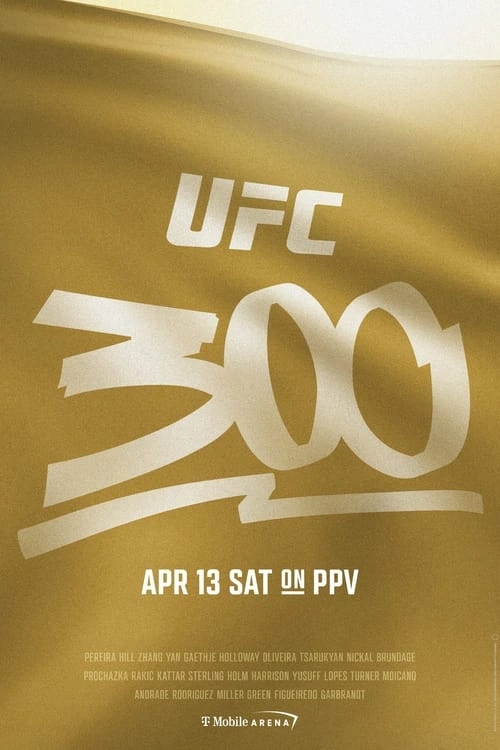 Jaquette de UFC 300: Pereira vs Hill (Main Card) Anglais