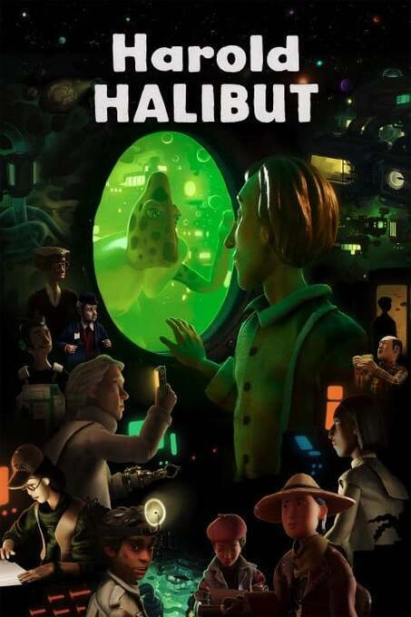 Jaquette de Harold Halibut Anglais ISO 2024
