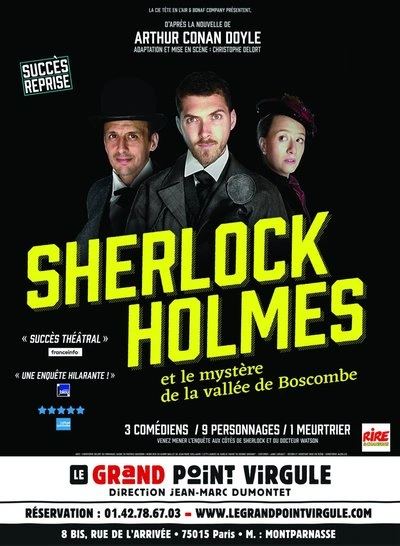Jaquette de Sherlock Holmes Et Le Mystere De La Vallee De Boscombe