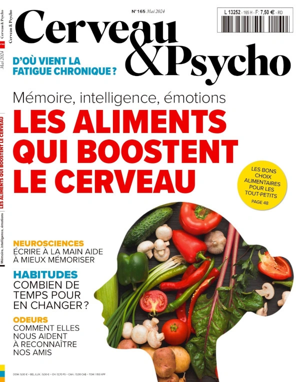 Jaquette de Cerveau & Psycho - Mai FRENCH PDF 2024