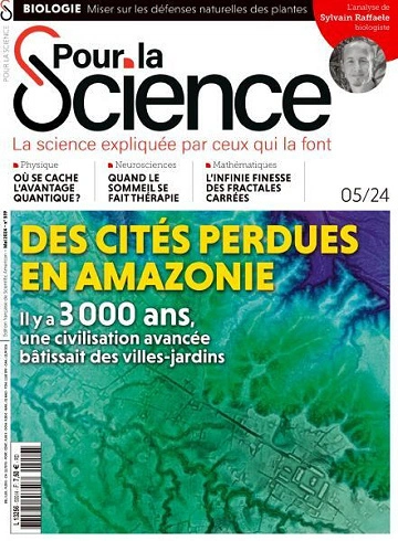 Jaquette de Pour la Science - Mai FRENCH PDF 2024