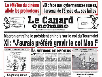 Jaquette de Le Canard Enchaîné du 07 Mai FRENCH PDF 2024