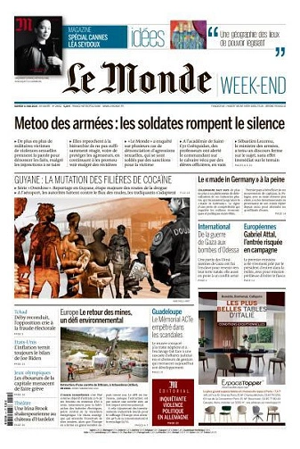 Jaquette de Le Monde + Le Mag du 11 Mai FRENCH PDF 2024