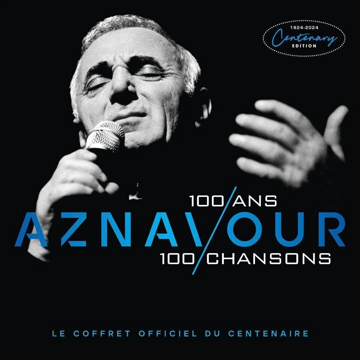 Jaquette de Charles Aznavour - 100 ans, 100 chansons MP3 1924-2024