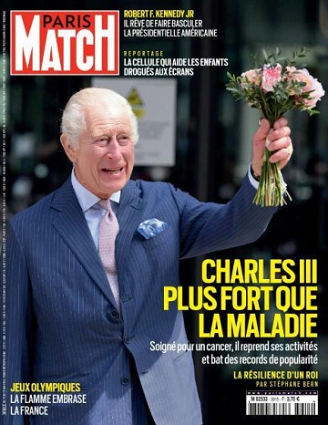 Jaquette de Paris Match du 16 Mai FRENCH PDF 2024
