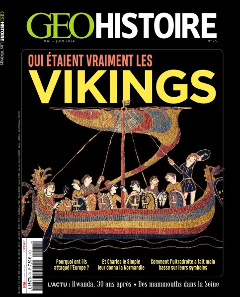 Jaquette de Geo Histoire - Mai-Juin FRENCH PDF 2024