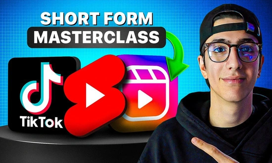 Jaquette de Short Form Content Masterclass - TikTok, Reels, Shorts Anglais