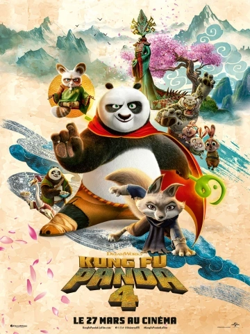 Jaquette de Kung Fu Panda 4
