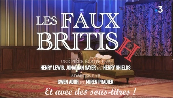 Jaquette de Les Faux British Theatre