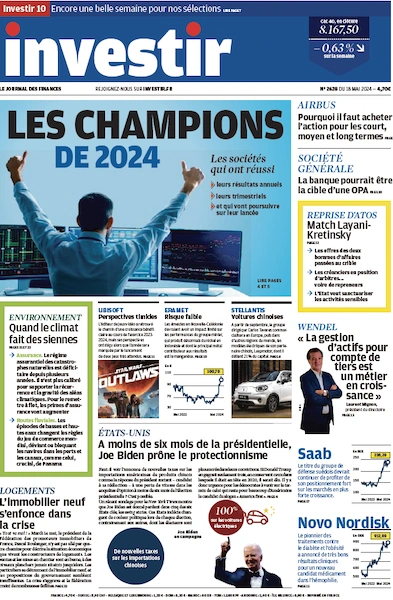 Jaquette de Investir n°2628 - 18 Mai FRENCH PDF 2024