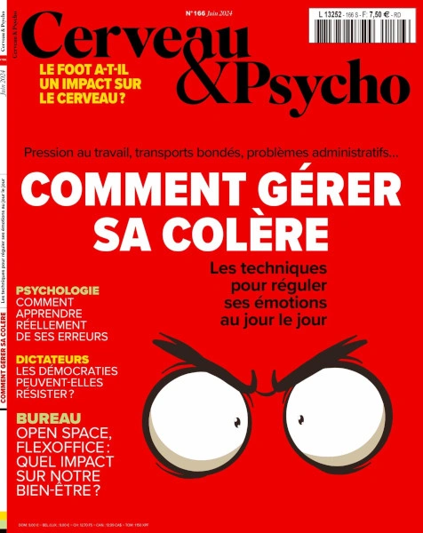 Jaquette de Cerveau & Psycho - Juin FRENCH PDF 2024