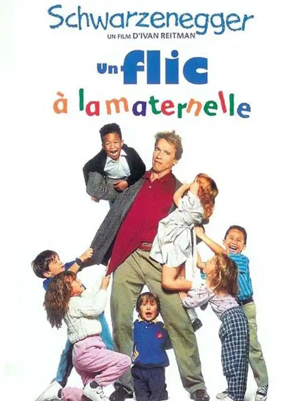 Jaquette de Un flic à la maternelle