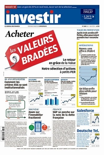 Jaquette de Investir du 01 Juin FRENCH PDF 2024