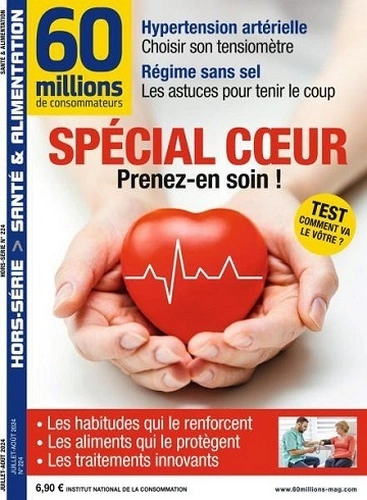Jaquette de 60 Millions de Consommateurs Hors-Série - Juillet-Août FRENCH PDF 2024