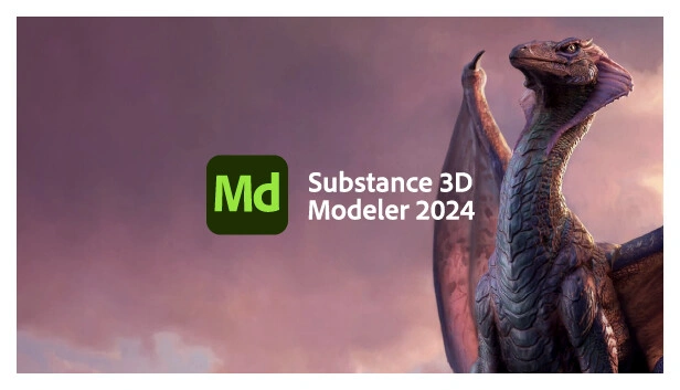 Jaquette de Adobe Substance 3D.Modeler v1.11.0.37