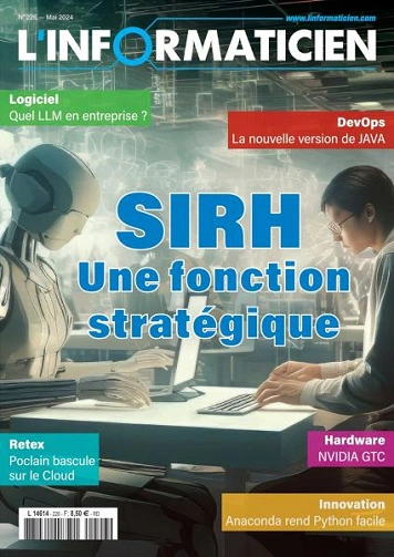 Jaquette de L'Informaticien - Mai FRENCH PDF 2024
