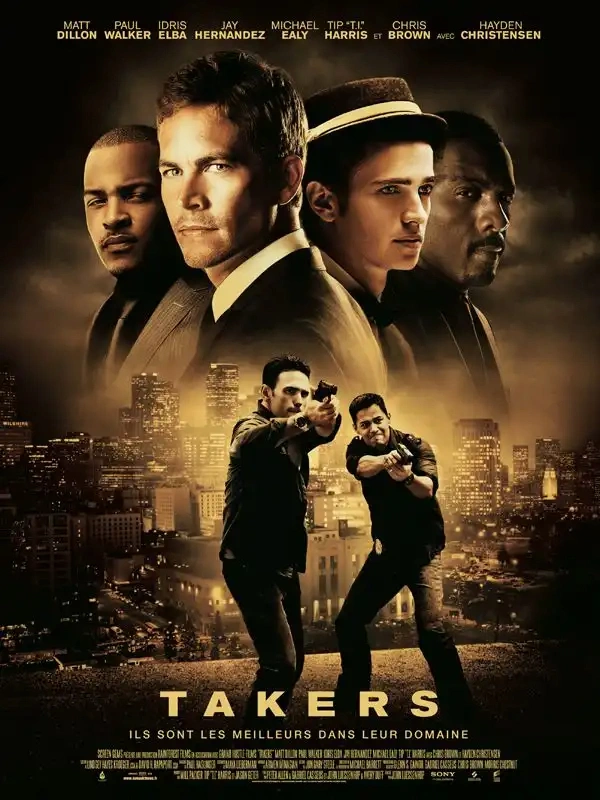 Jaquette de Takers