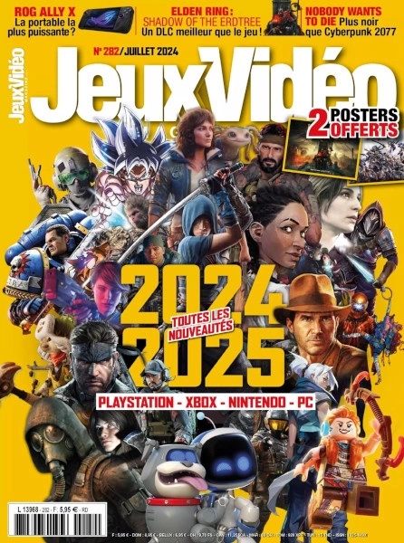 Jaquette de Jeux Vidéo Magazine - Juillet 2024