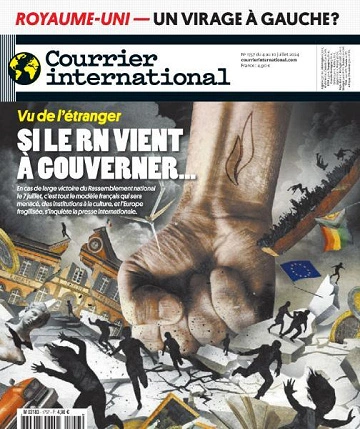 Jaquette de Courrier International Hebdo N1757.04 Juillet 2024