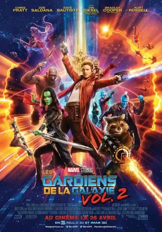Jaquette de Guardians of the Galaxy Vol 2