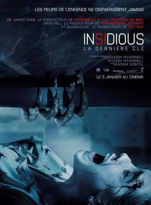 Jaquette de Insidious The Last Key