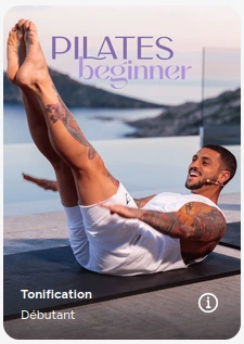 Jaquette de Pilates beginner