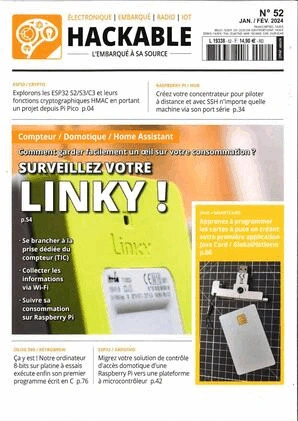 Jaquette de Hackable Magazine N°52 & 53 - Janvier-Avril 2024