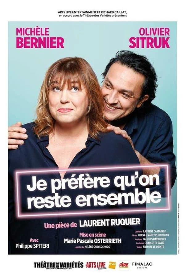 Jaquette de Je prefere qu on reste ensemble