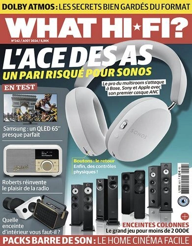 Jaquette de What Hi-Fi - 08.2024