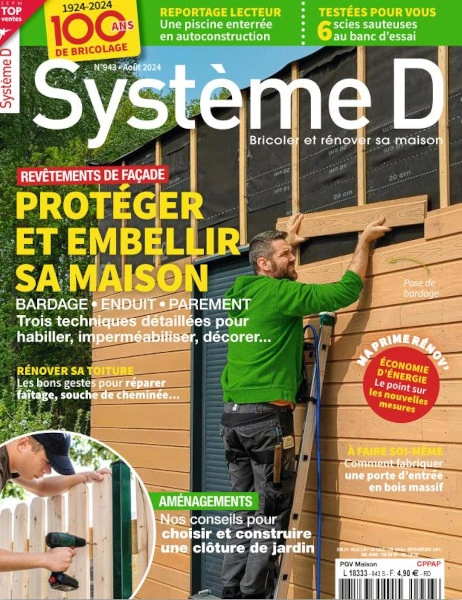 Jaquette de Système D - Août 2024