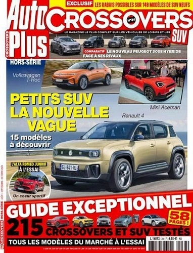 Jaquette de Auto Plus - HS - Crossovers-Suv - 08-09-10.2024