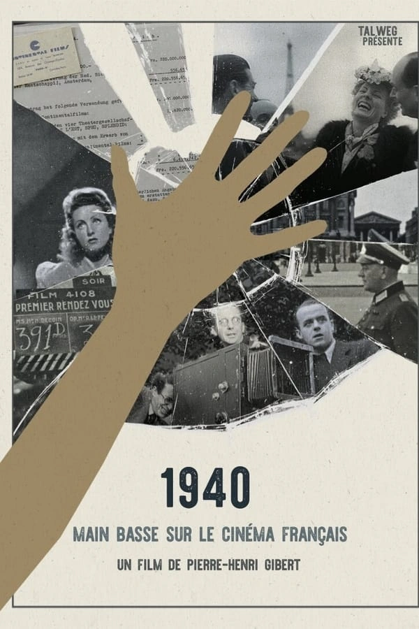 Jaquette de 1940 main basse sur le cinema francais